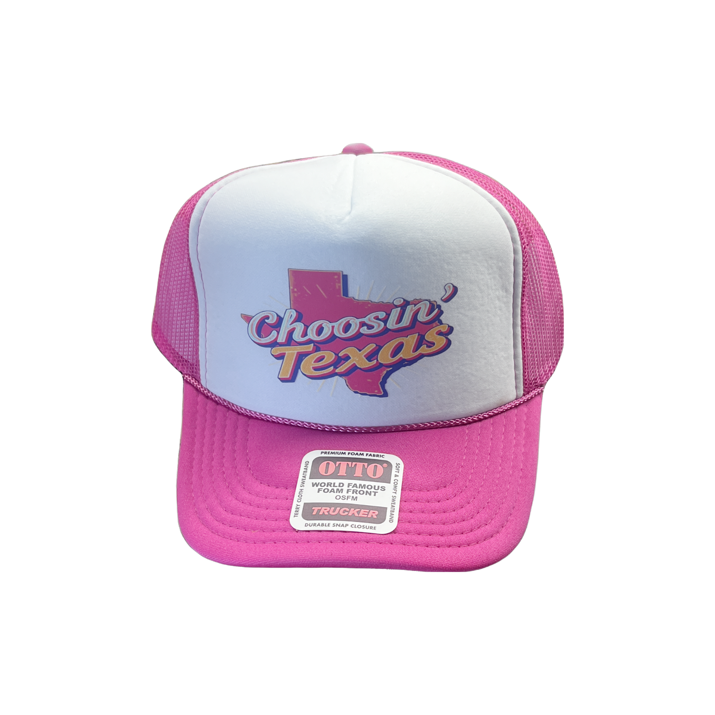 Choosin' Texas Foam Trucker Hat