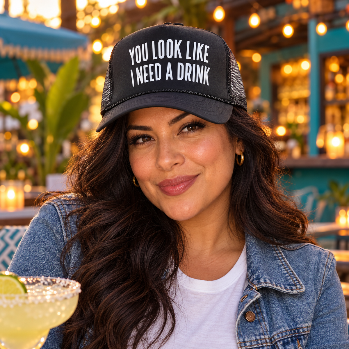 You Look Like I Need a Drink Foam Trucker Hat