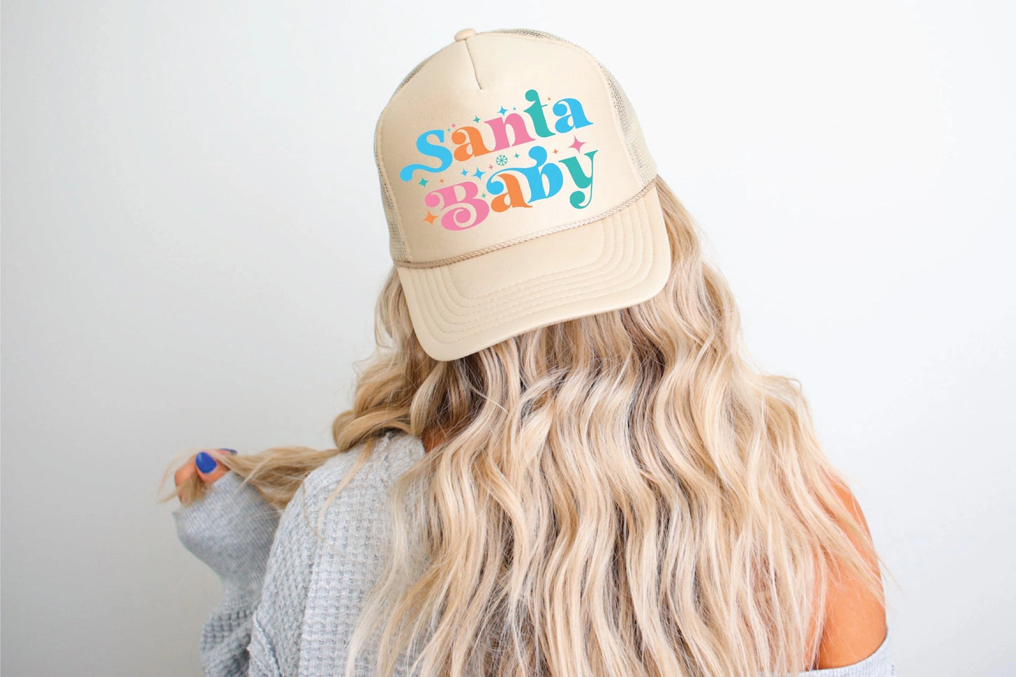 Santa Baby Foam Trucker Hat