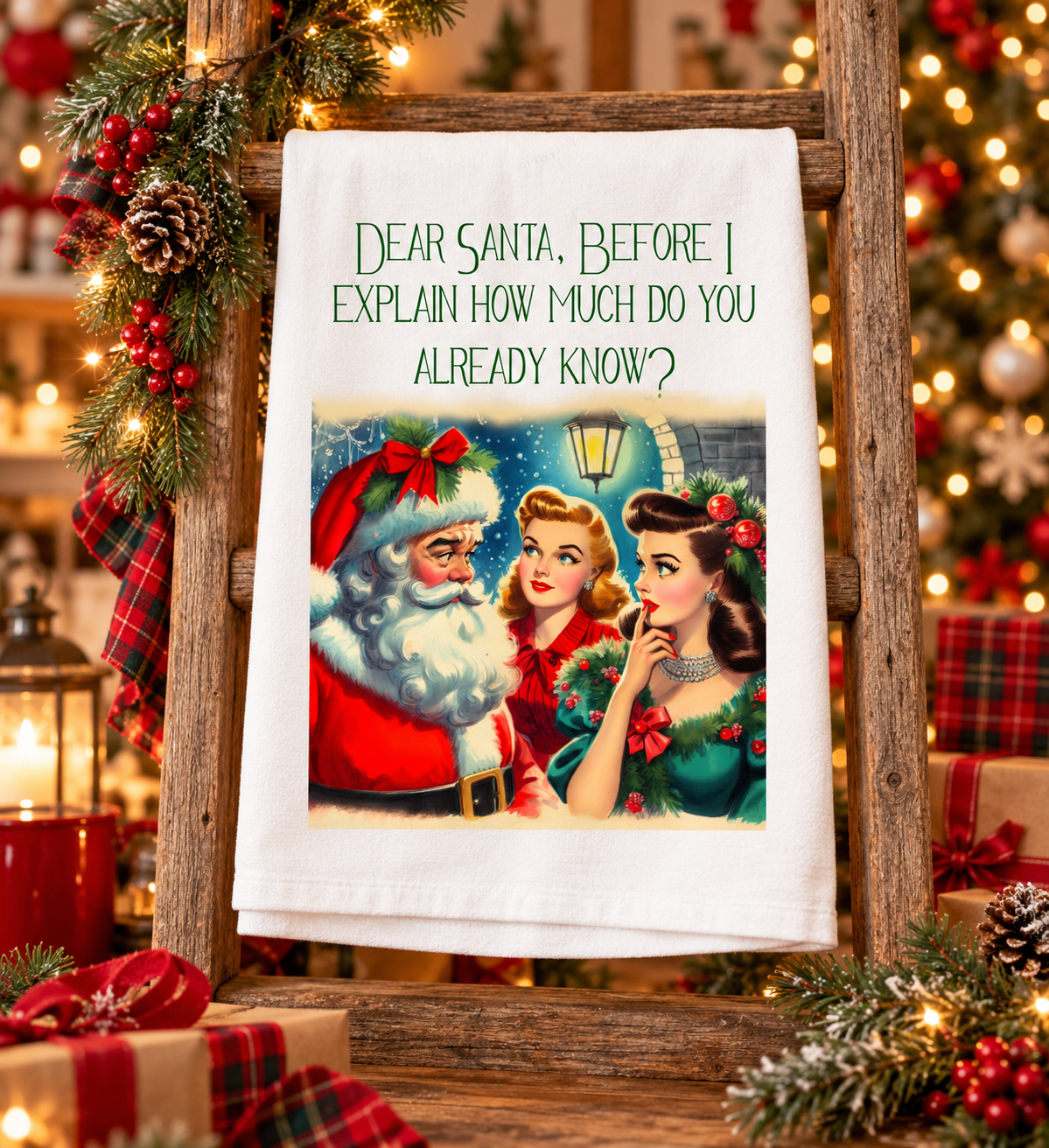 Dear Santa Towel