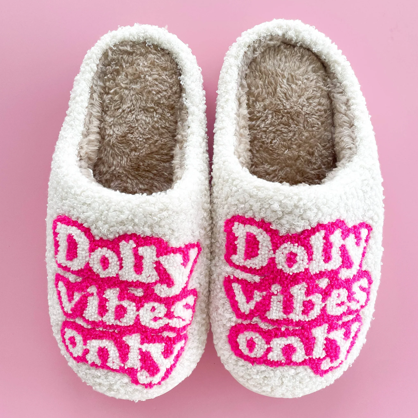 Dolly Vibes Only Slippers