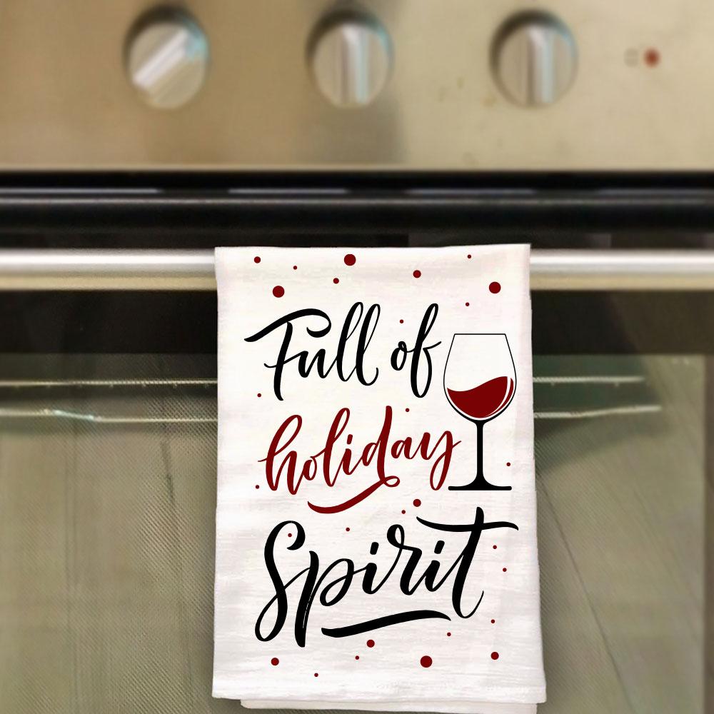 Lone Star Roots Tea Towel - Full of Holiday Spirit Towels