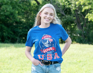 USA, USA, USA: These shirts and hats will show everyone how proud you are to be an American