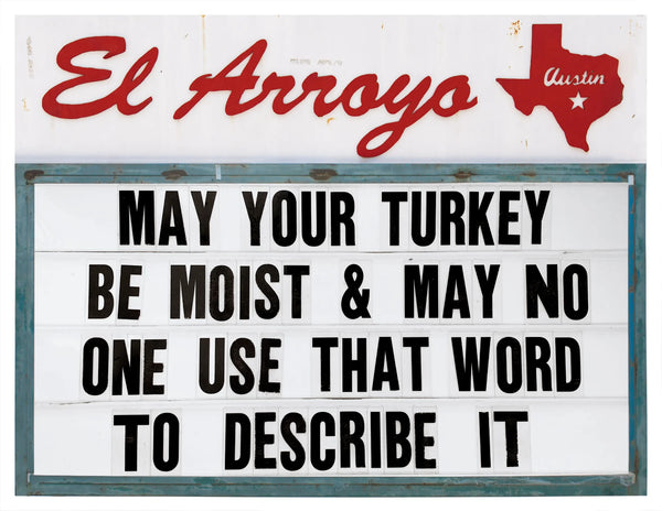 2024 Wall Calendar of El Arroyo Signs