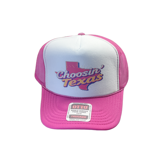 Choosin' Texas Foam Trucker Hat