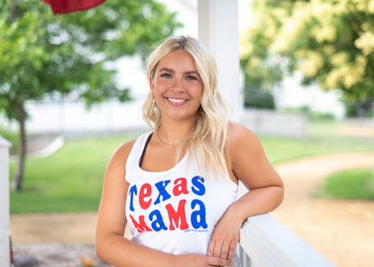 Texas Patriotic Mama Tank