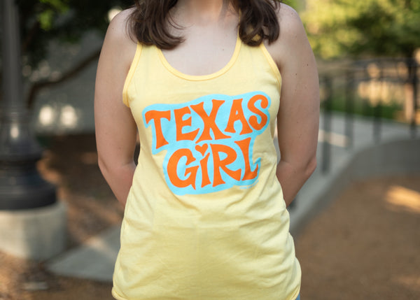 Texas Groovy Girl Tank