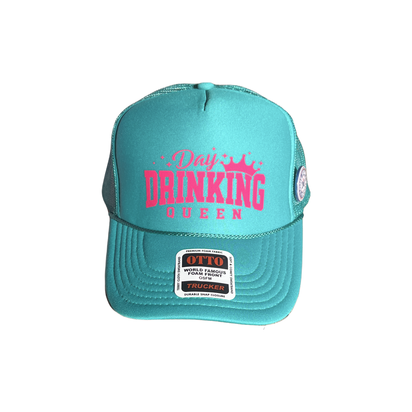 Day Drinking Queen Foam Trucker Hat