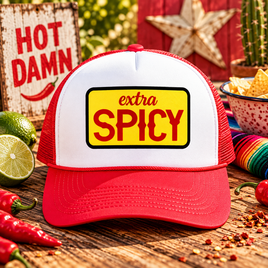 Extra Spicy Foam Trucker Hat