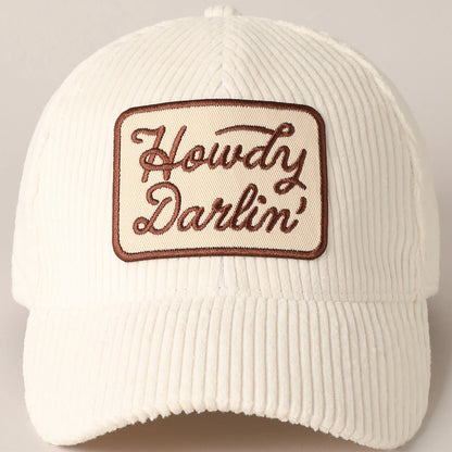 Howdy Darlin’ Patch Hat