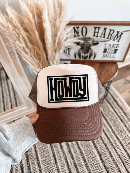Howdy Foam Trucker Hat