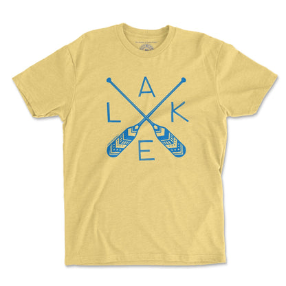 Lake T-Shirt printed on a 6210 Next Level unisex crew tee.