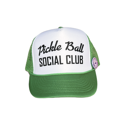 Pickle Ball Social Club Foam Trucker Hat
