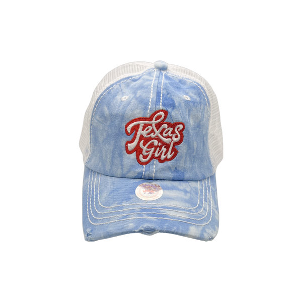 Texas Girl Sticker Hat (Multiple Styles)