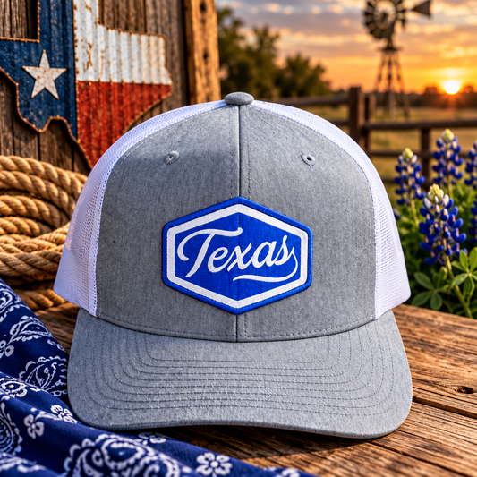 Texas Hex Patch Trucker Hat