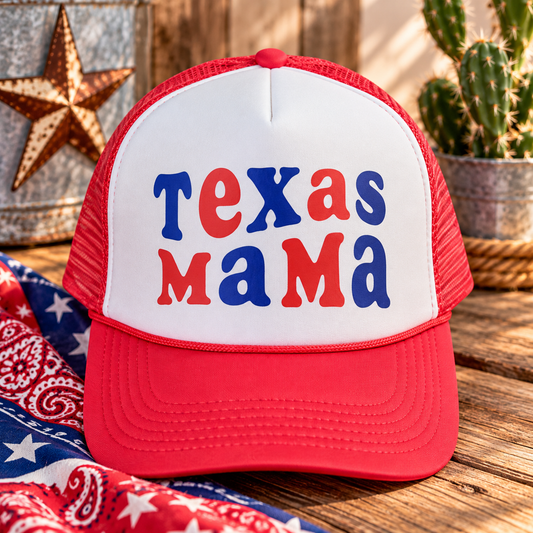Texas Mama Foam Trucker Hat