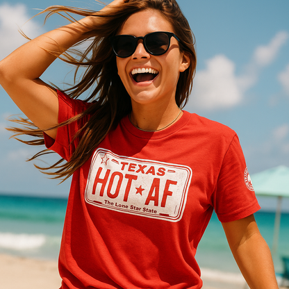 Texas HOT-AF T-Shirt - Texas T-Shirt - Summer Graphic T-Shirts