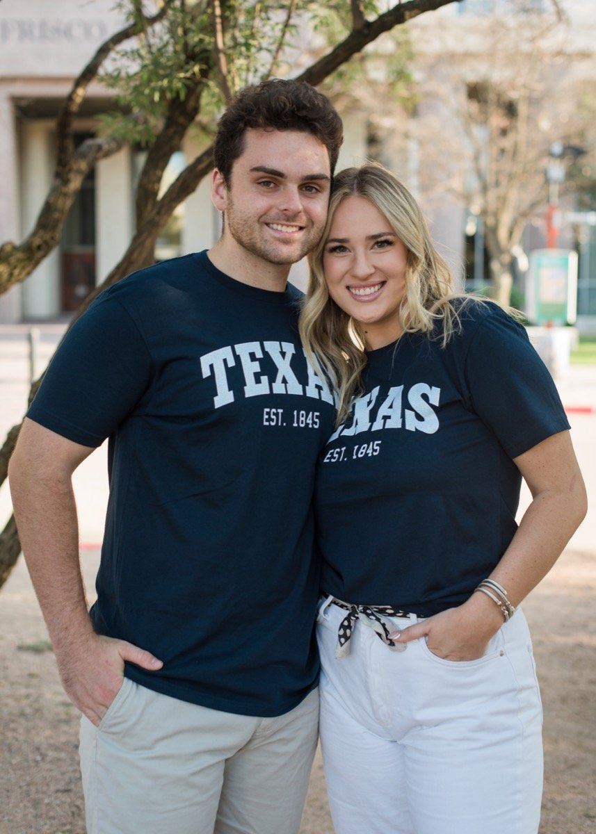 Lone Star Roots Texas Est 1845 T-Shirt Shirts