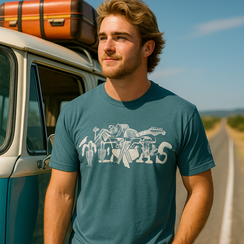 Texcellent Adventure T-Shirt by Lone Star Roots