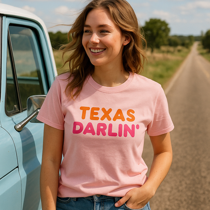 Texas Darlin' T-Shirt - Texas Shirts - Women's Texas Shirts
