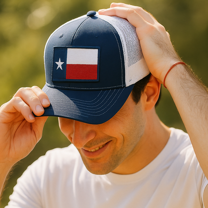 Texas Flag Trucker Hat for Summer