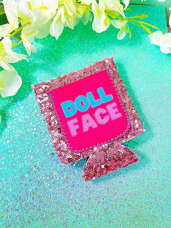 Doll Face Can Cooler
