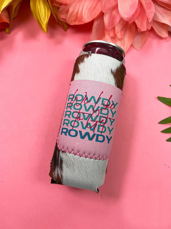 We Like to Get Rowdy Can Cooler