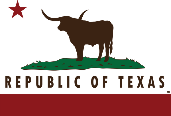Republic of Texas Mashup Sticker