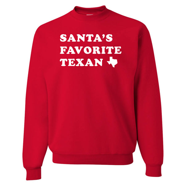 Santa's Favorite Texan Sweatshirt