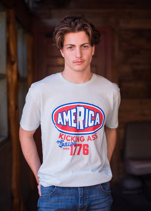 Lone Star Roots America 1776 Grilling T-Shirt Shirts 
