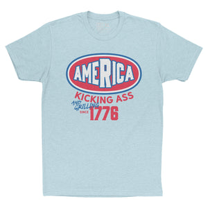 Lone Star Roots America 1776 GrillingT-Shirt Shirts 