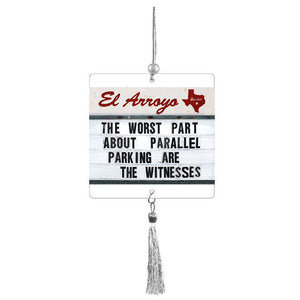 Lone Star Roots Car Air Freshener (2 Pack) - Parallel Parking Sticker 