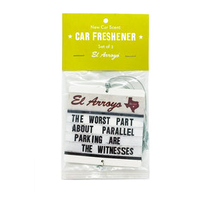 Lone Star Roots Car Air Freshener (2 Pack) - Parallel Parking Sticker 