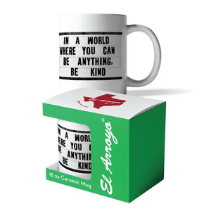 Lone Star Roots Coffee Mug 16oz - Be Kind Mug 