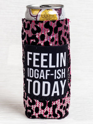 Lone Star Roots Feelin IDGAF-ISH Today Can Cooler Can Cooler Slim Can 12oz 