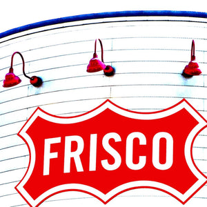 Lone Star Roots Frisco Sign - Red Coaster Coaster 