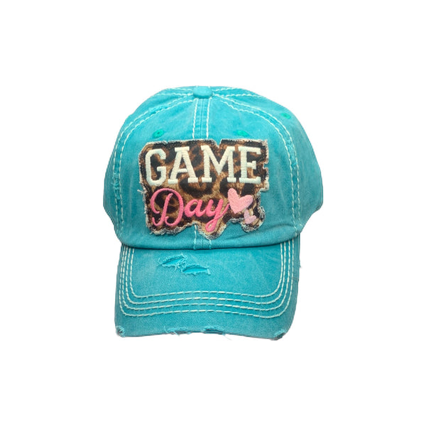 Lone Star Roots Game Day Distressed Hat Hats Teal 