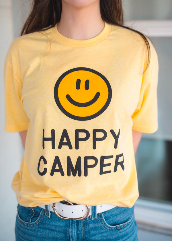 Lone Star Roots Happy Camper T-Shirt Shirts 