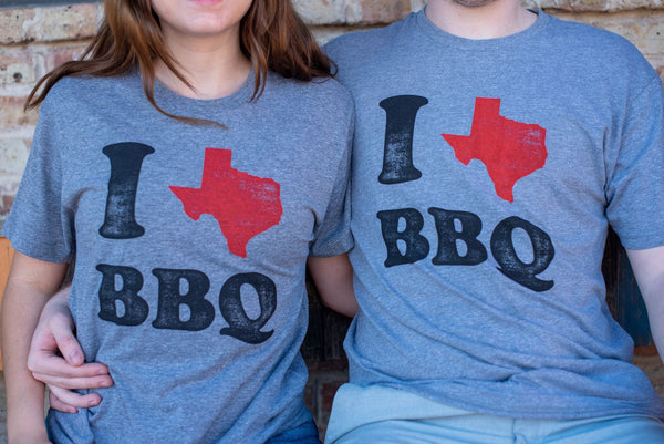 Lone Star Roots I Love TX BBQ T-Shirt Shirts 