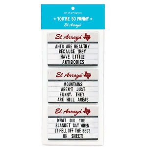 Lone Star Roots Magnet Set - You're So Punny Magnet 