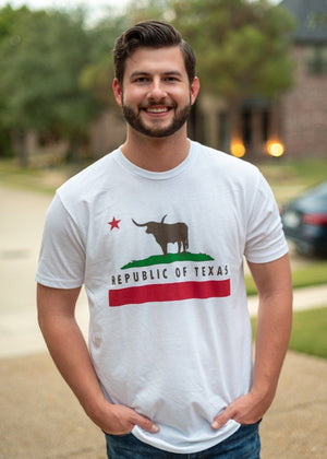 Lone Star Roots Republic of Texas Mashup T-Shirt Shirts 
