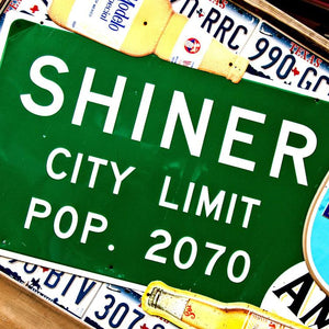 Lone Star Roots Shiner City Limit Coaster Coaster 