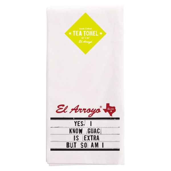 Lone Star Roots Tea Towel - Guac Is Extra Tea Towel 