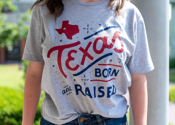 Lone Star Roots Texas Born & Raised Shirts 
