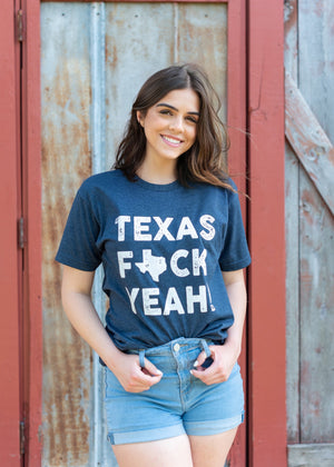 Lone Star Roots Texas F*ck Yeah T-Shirt Shirts 