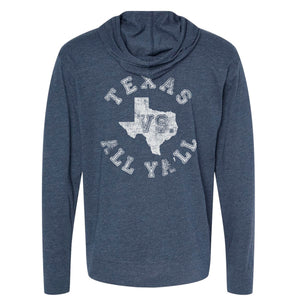 Lone Star Roots Texas vs All Y'All Full Zip Hoodie Hoodie 